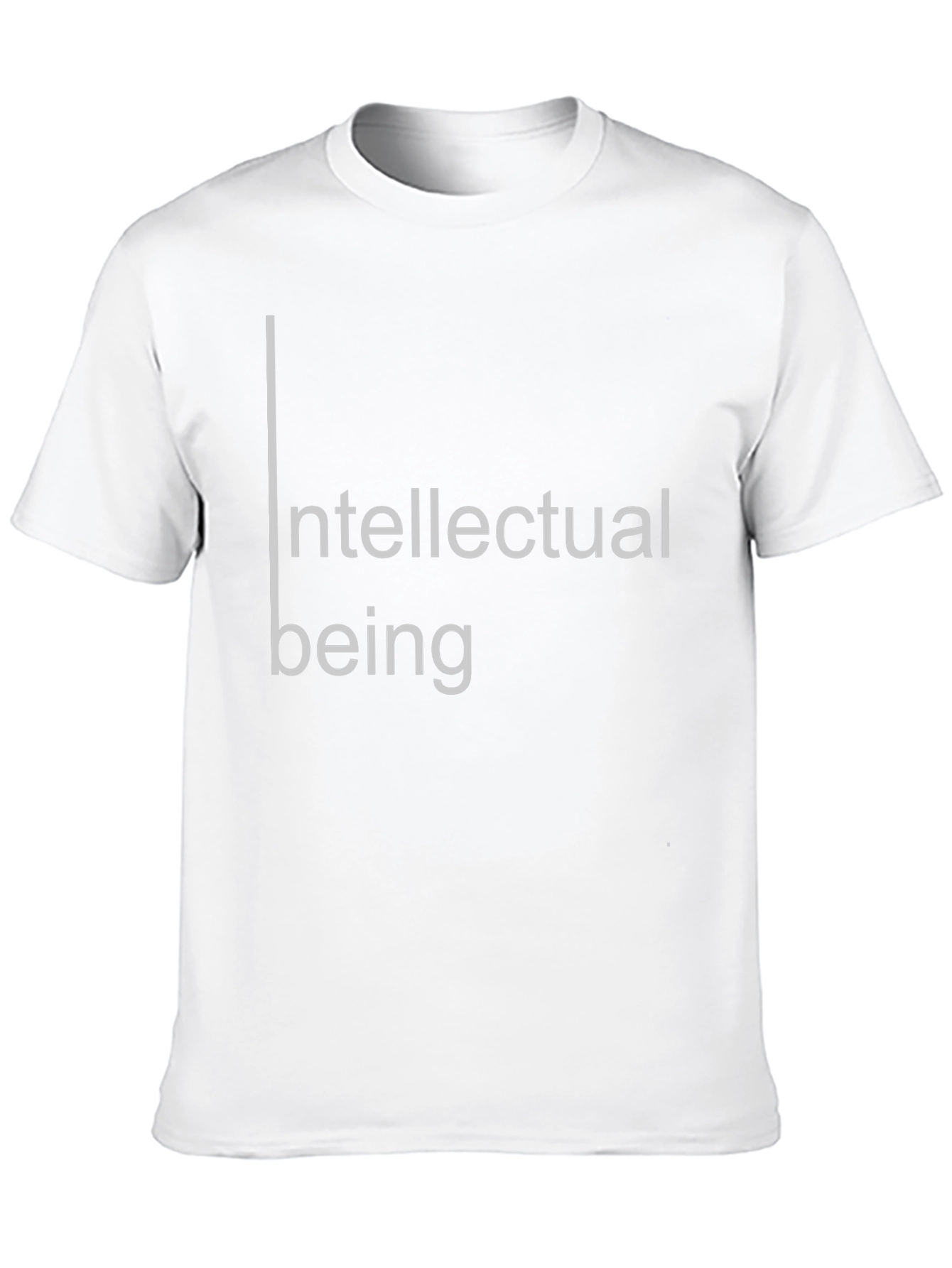Intellectual Being Black T-Shirt