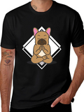 Zen French Bulldog T-Shirt - Yoga Dog