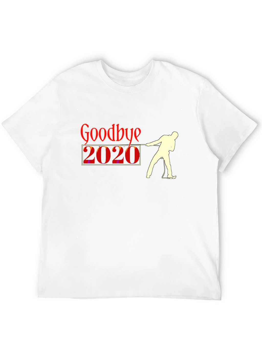 Goodbye 2020 Black Graphic T-Shirt