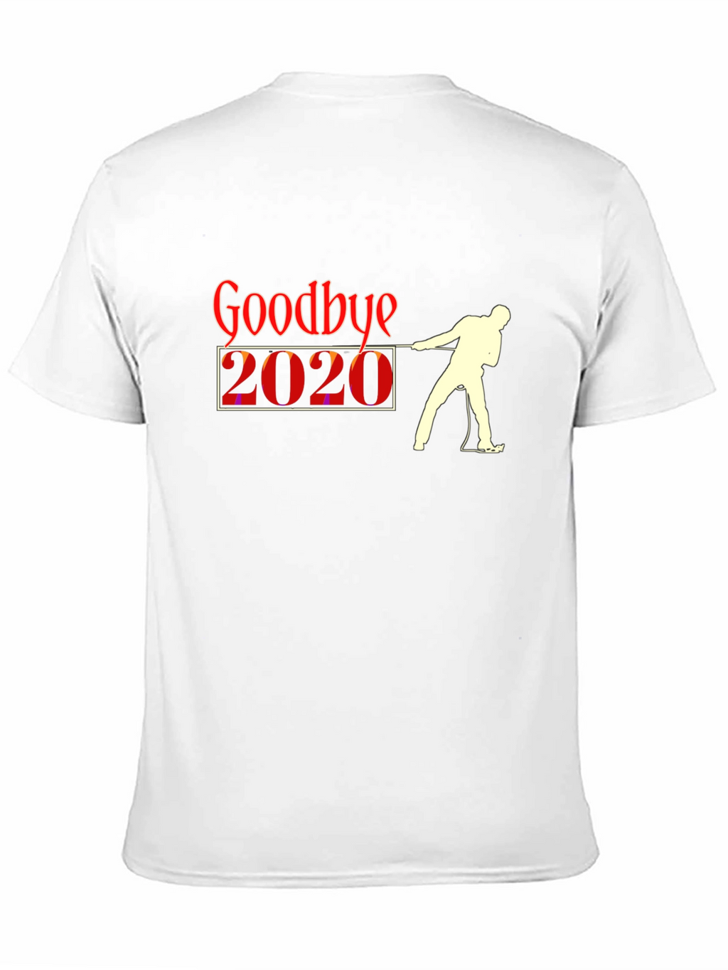 Goodbye 2020 Black Graphic T-Shirt