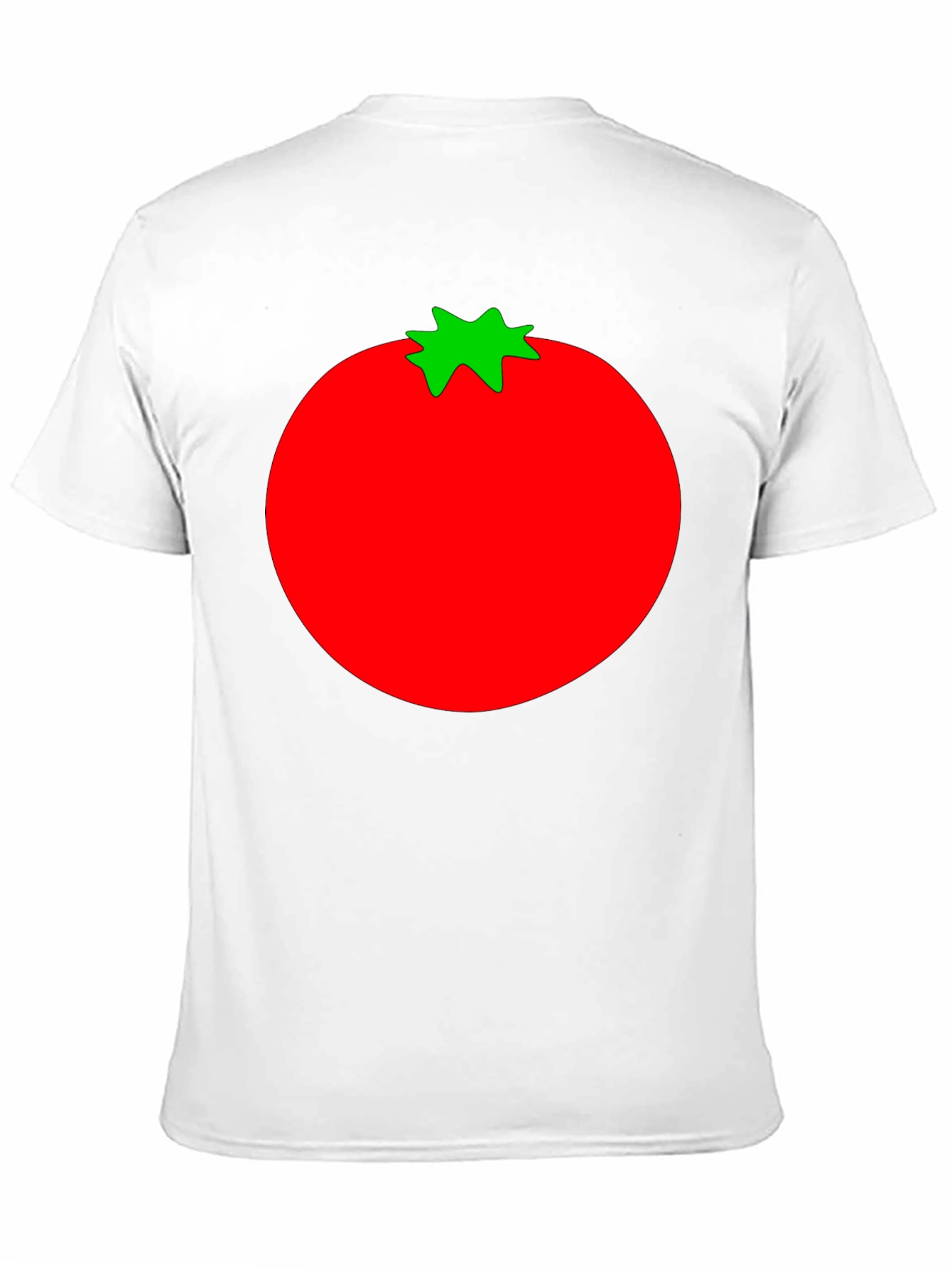 Tomato Graphic Print Black T-Shirt