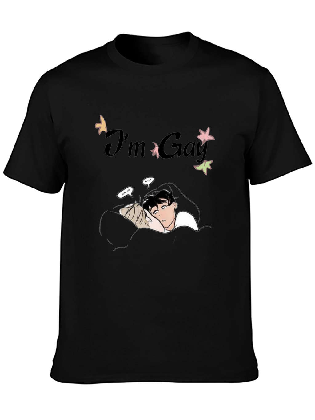 Im Gay T-Shirt - Black Cotton Blend