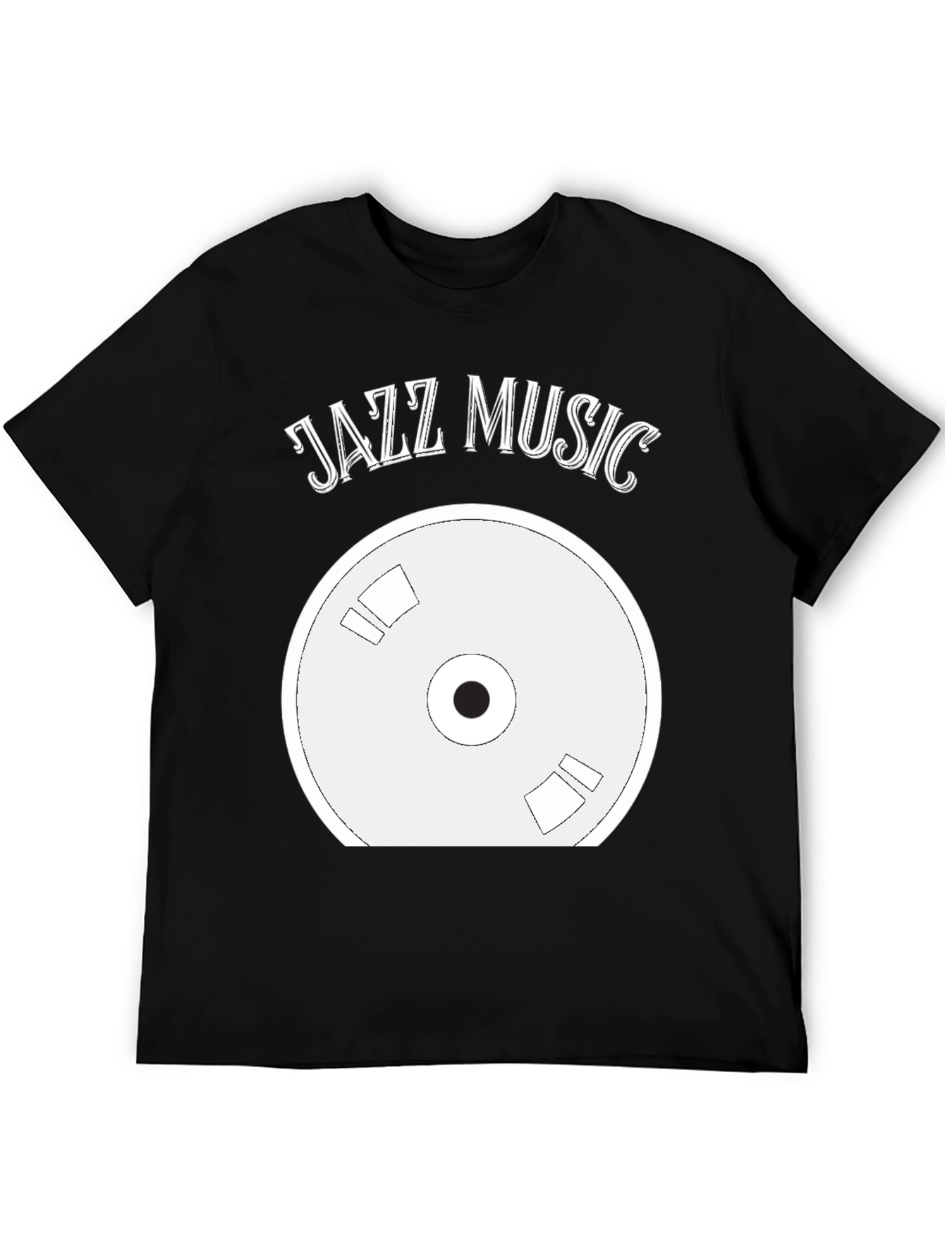 Jazz Music Record T-Shirt - Cool Music Lover Tee