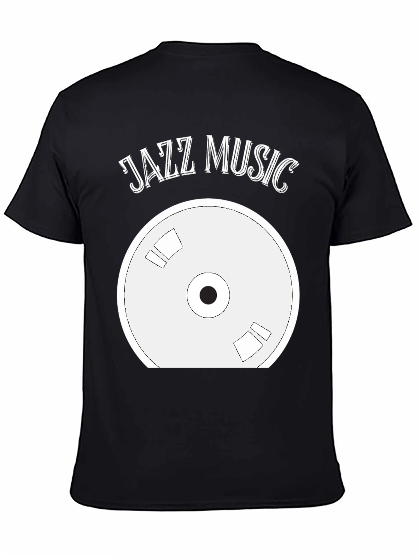 Jazz Music Record T-Shirt - Cool Music Lover Tee