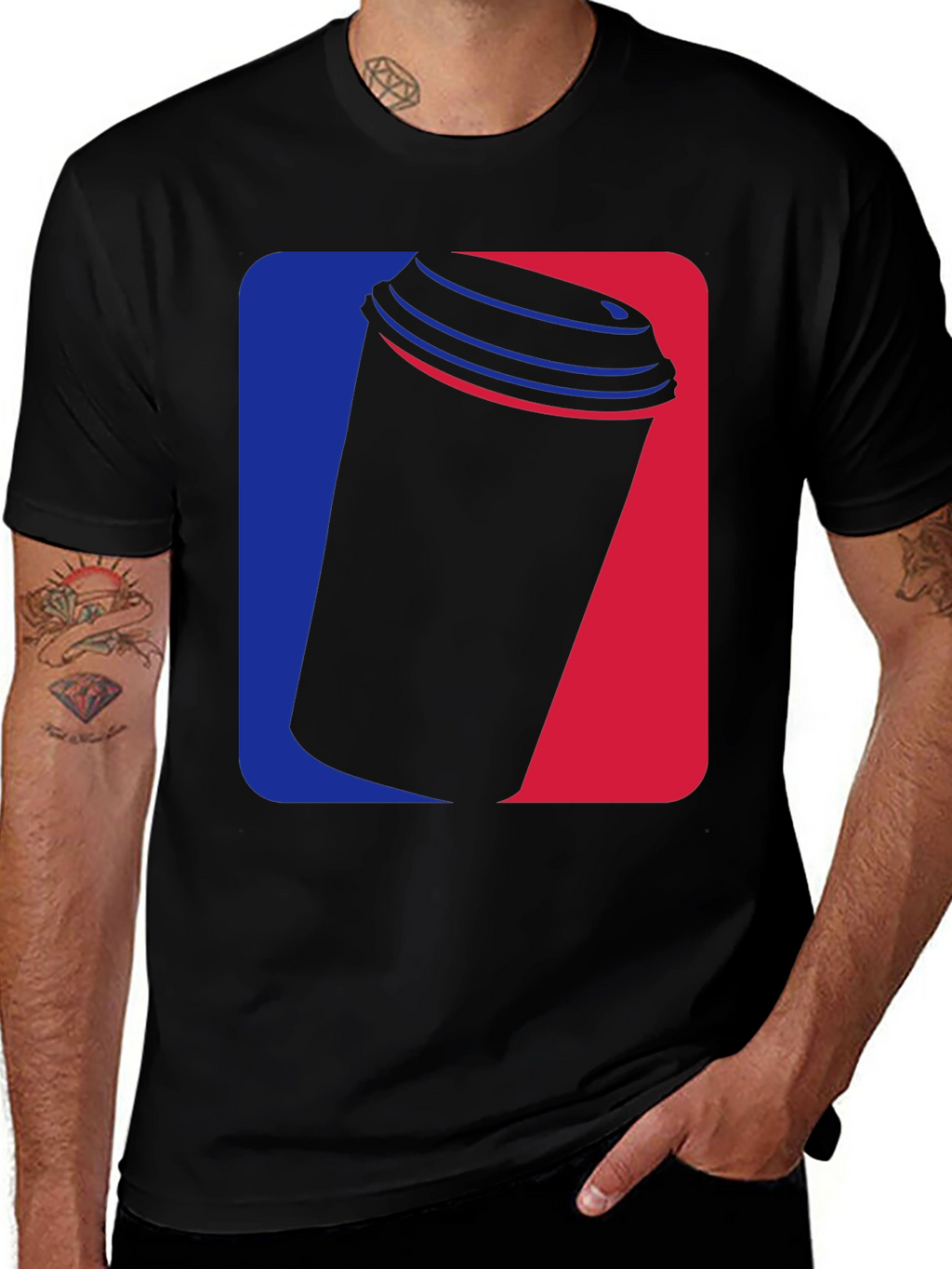Retro Coffee Cup Graphic Tee