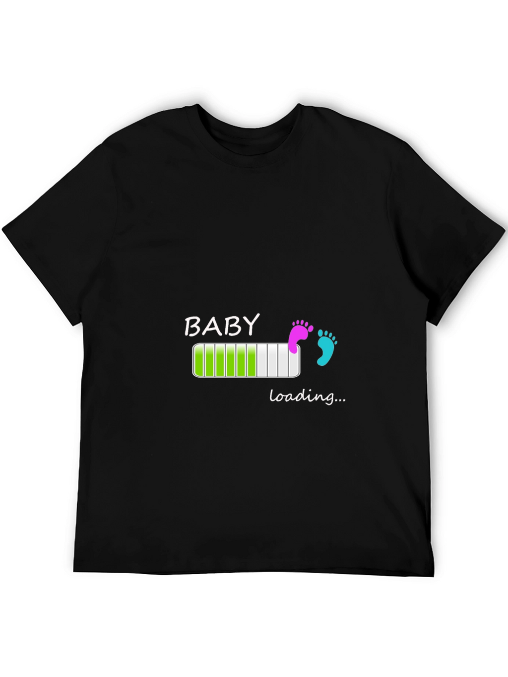 Baby Loading Graphic T-Shirt - New Parent Tee