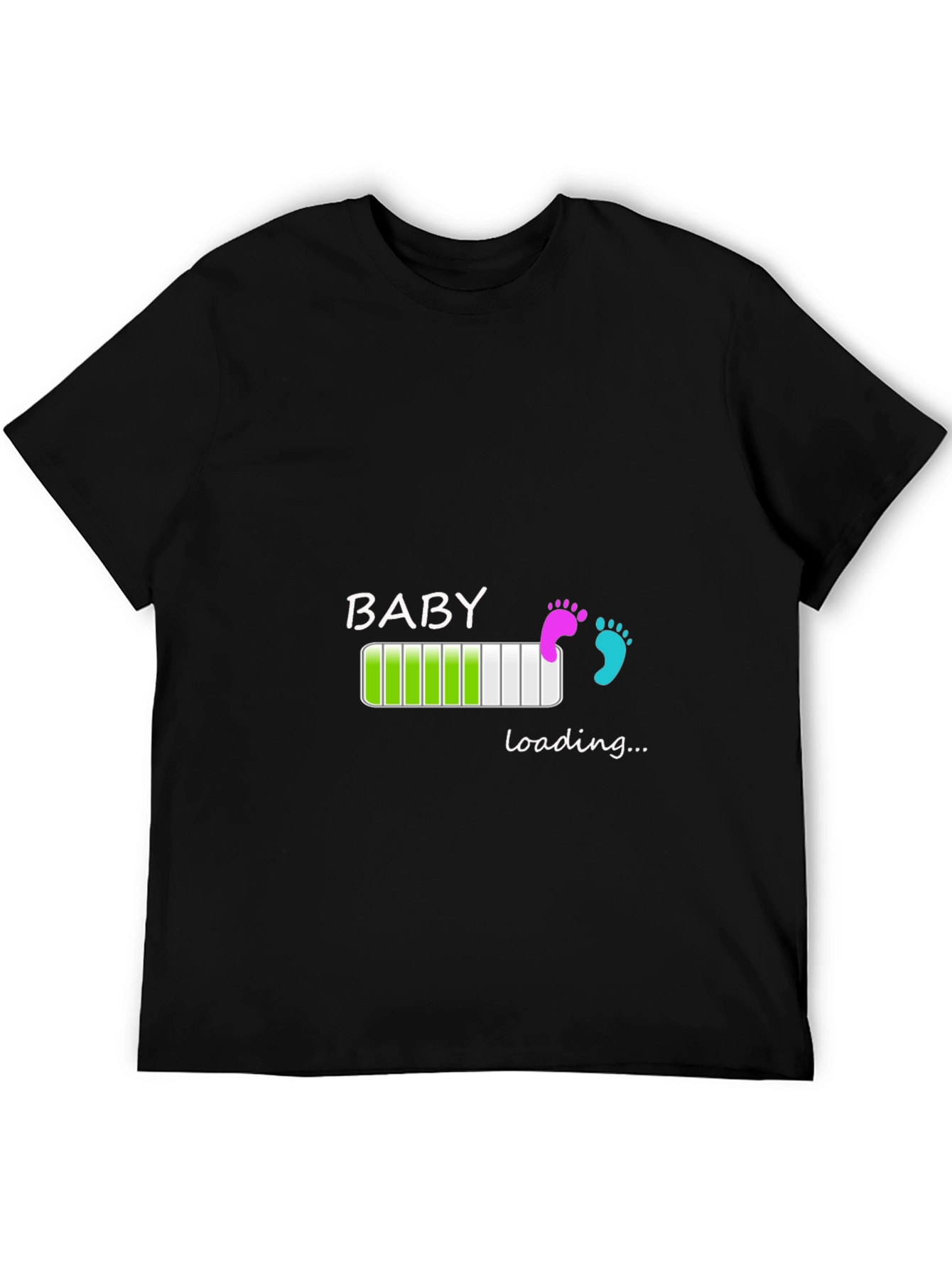 Baby Loading Graphic T-Shirt - New Parent Tee