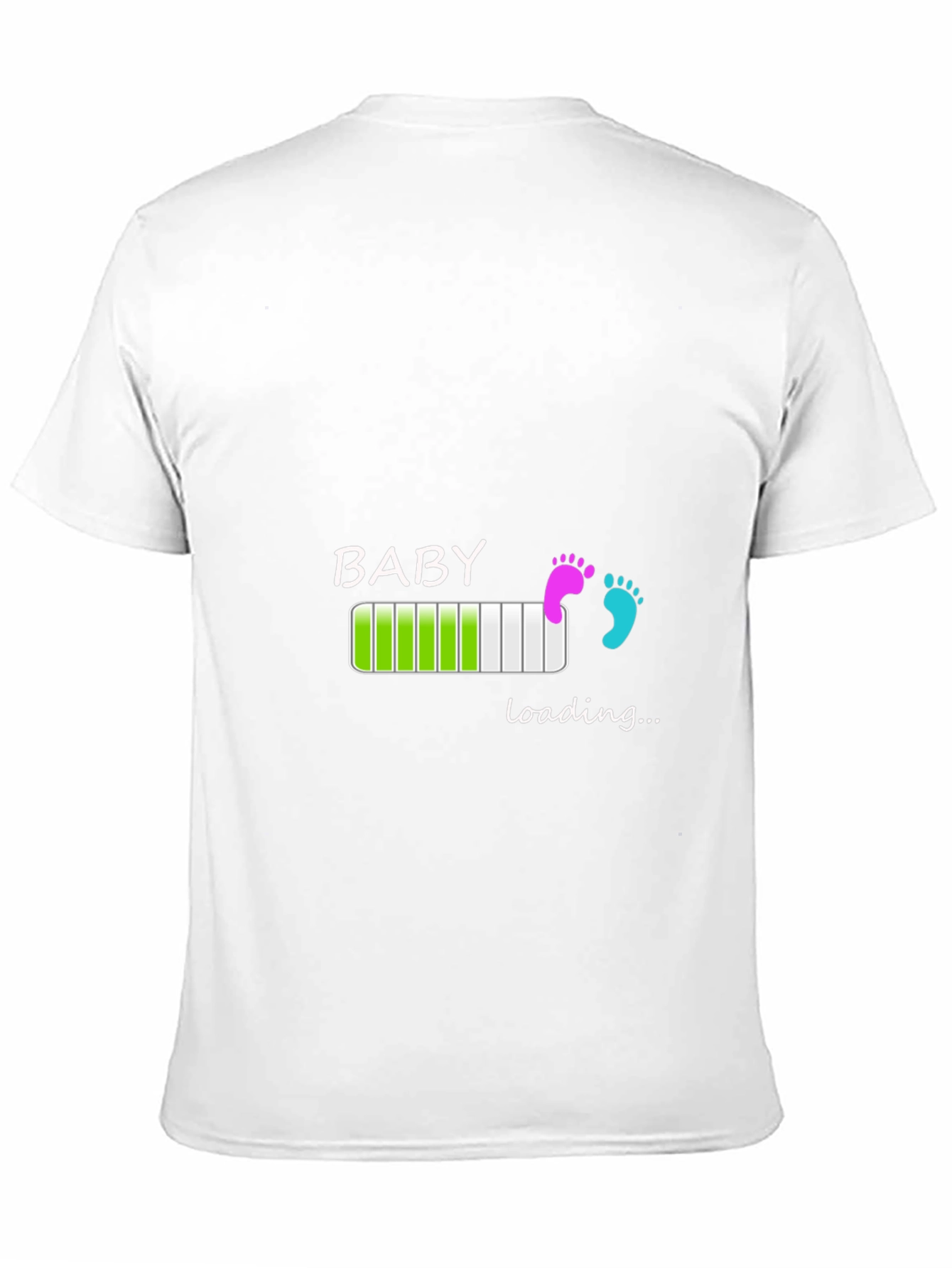 Baby Loading Graphic T-Shirt - New Parent Tee