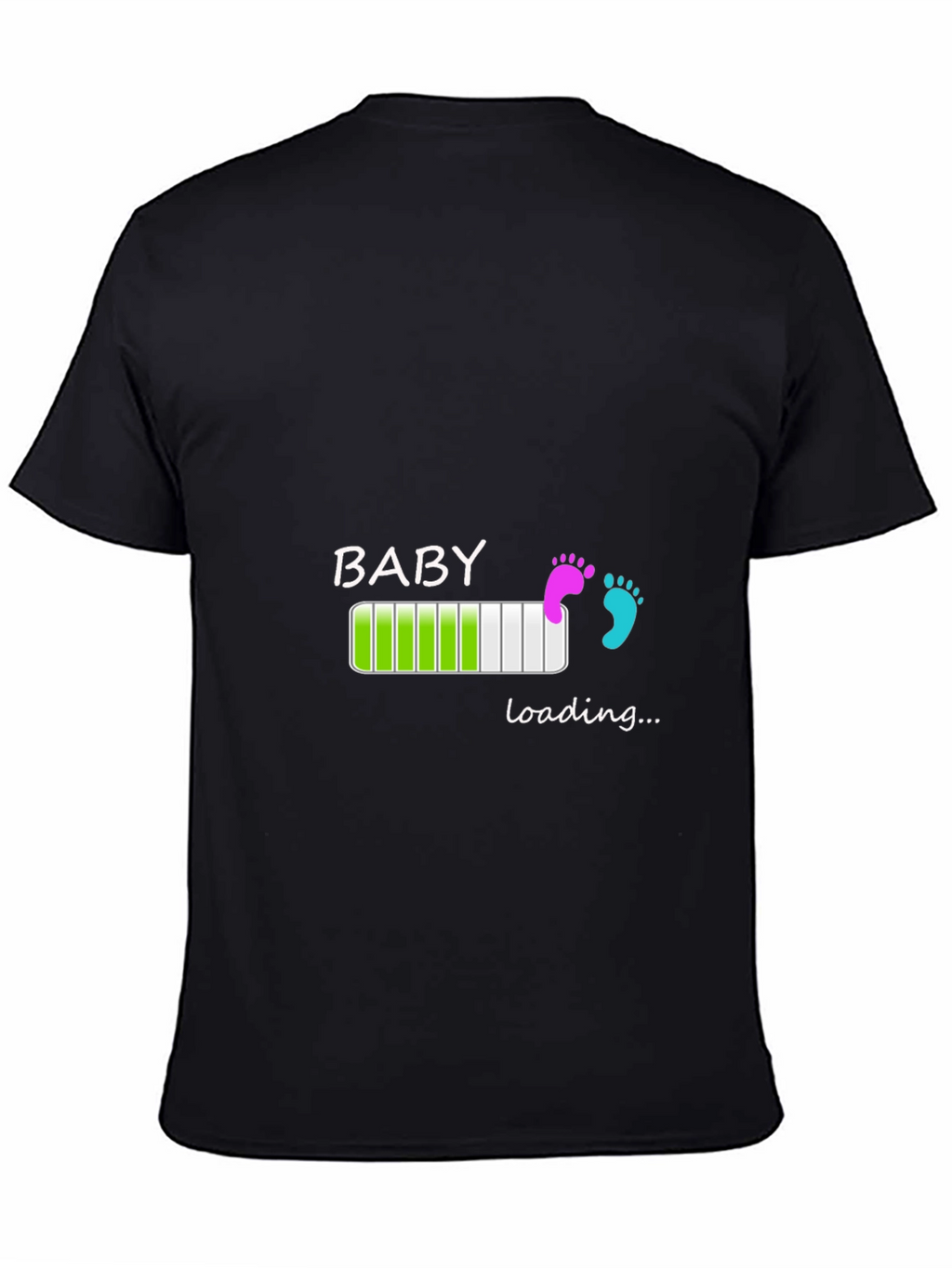 Baby Loading Graphic T-Shirt - New Parent Tee