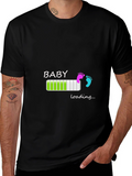 Baby Loading Graphic T-Shirt - New Parent Tee