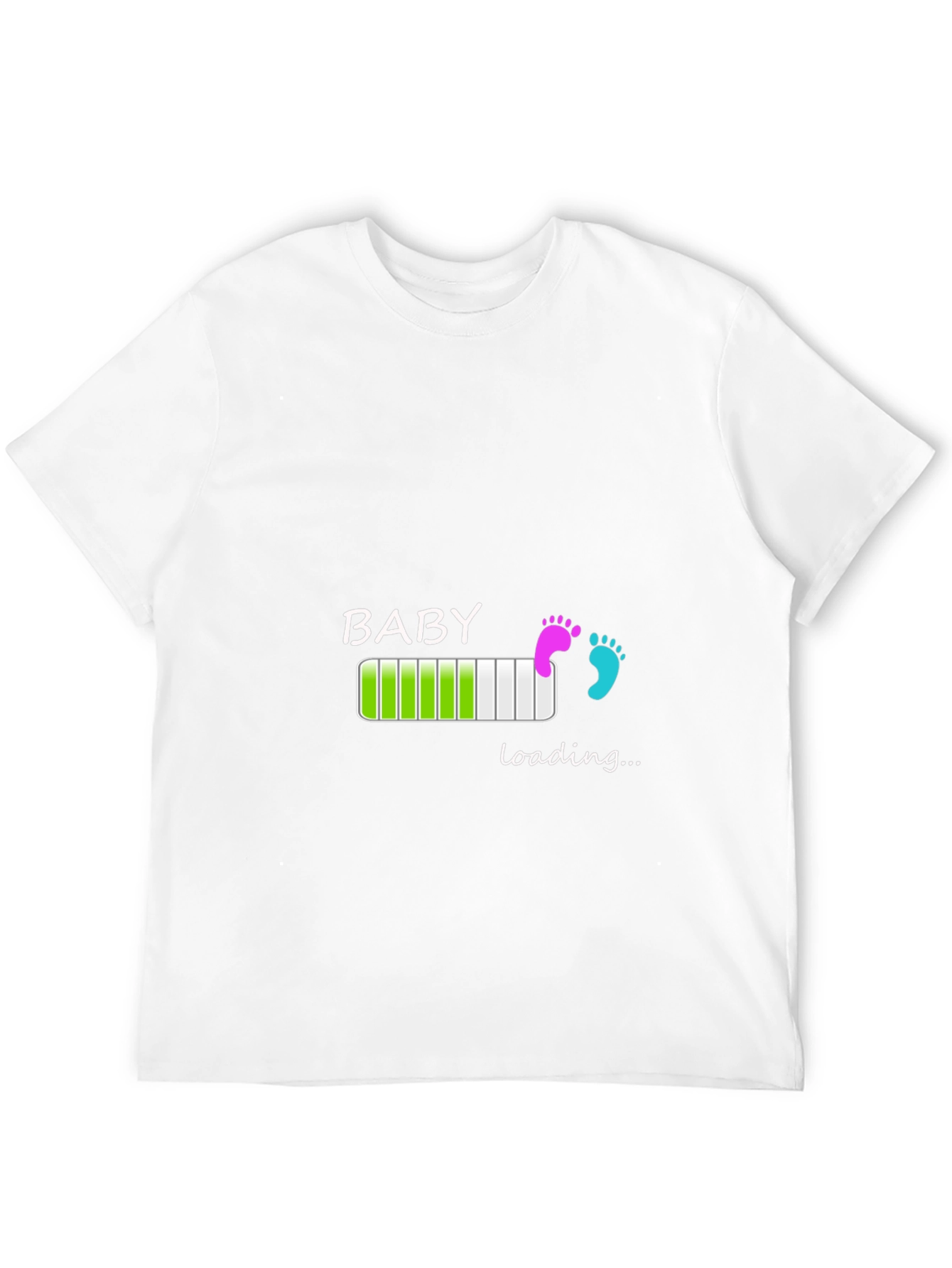 Baby Loading Graphic T-Shirt - New Parent Tee