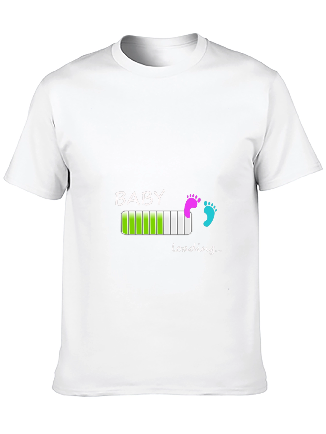 Baby Loading Graphic T-Shirt - New Parent Tee