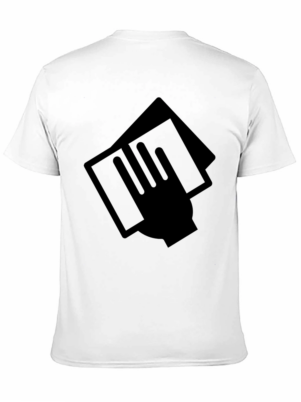 Modern Graphic Black T-Shirt