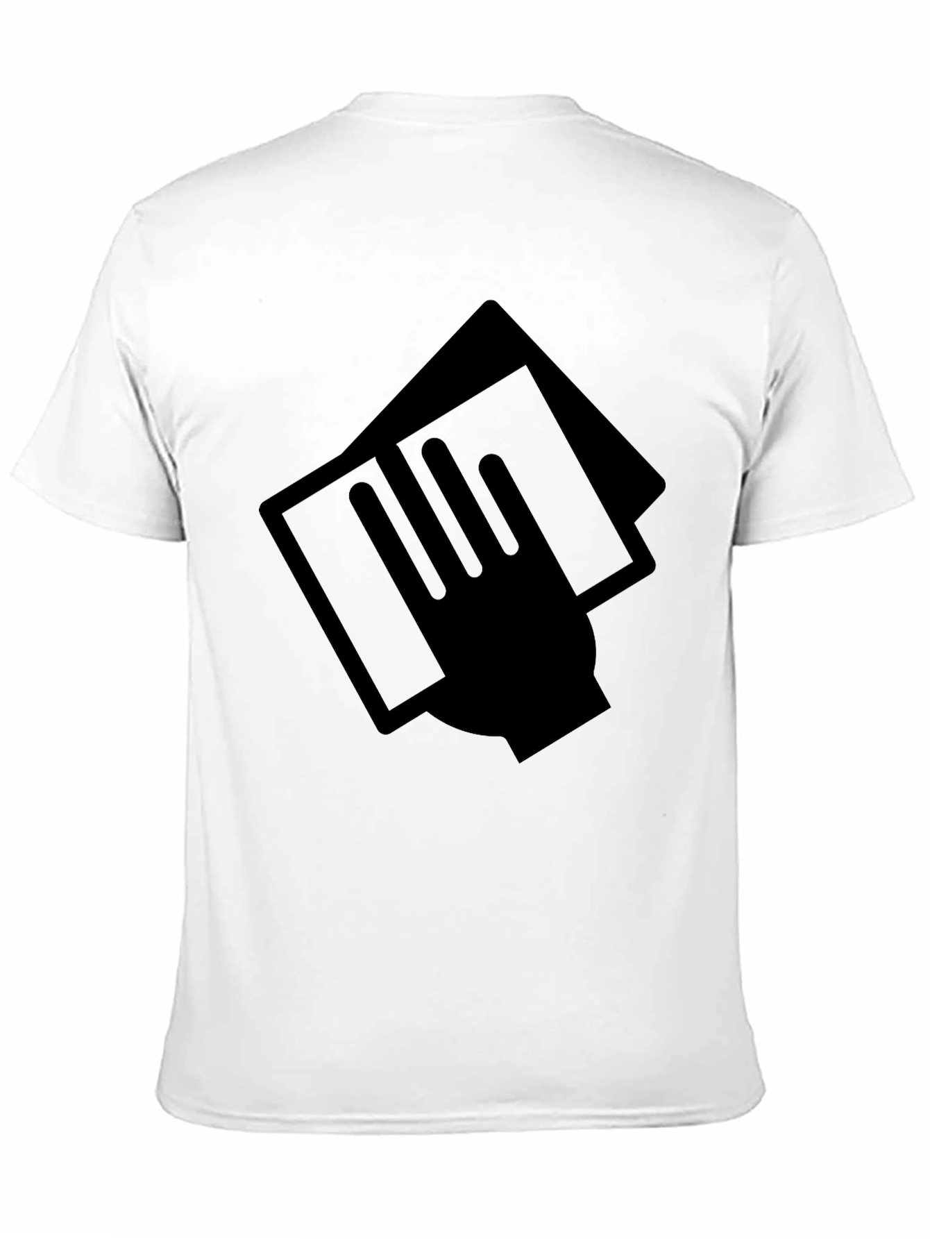 Modern Graphic Black T-Shirt