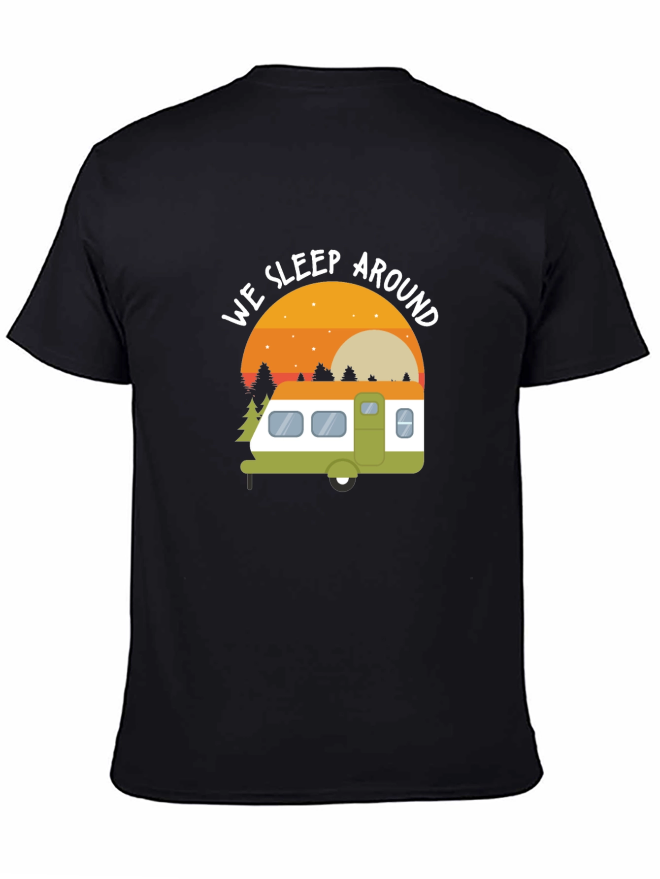 We Sleep Around Camping T-Shirt