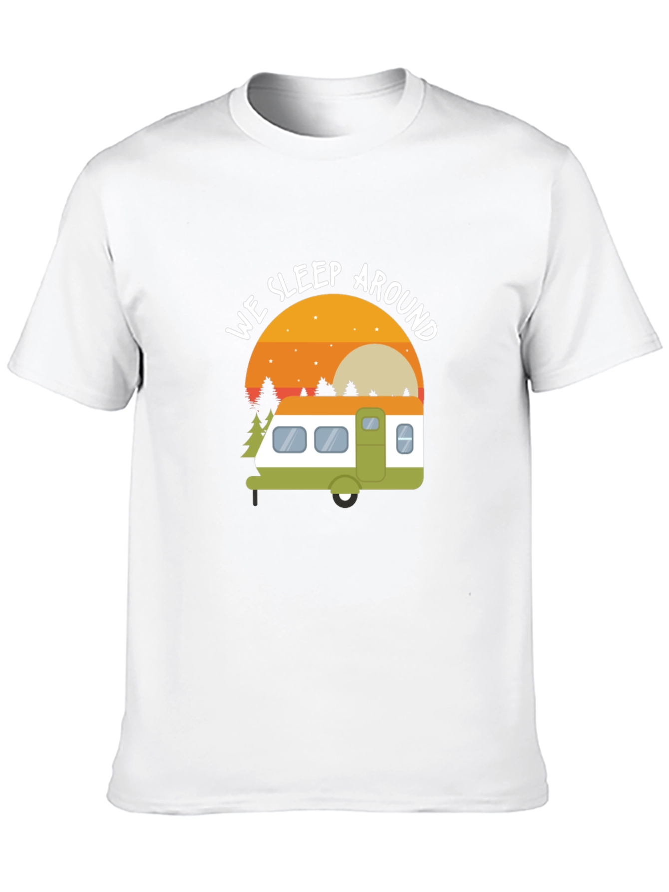 We Sleep Around Camping T-Shirt