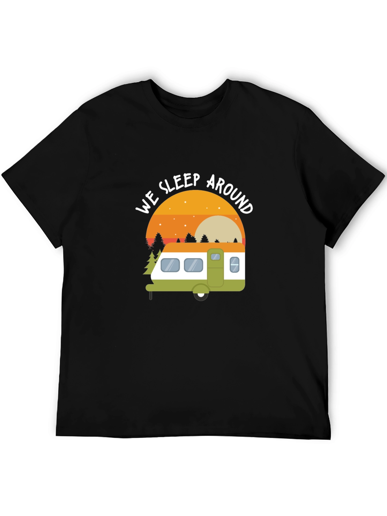 We Sleep Around Camping T-Shirt