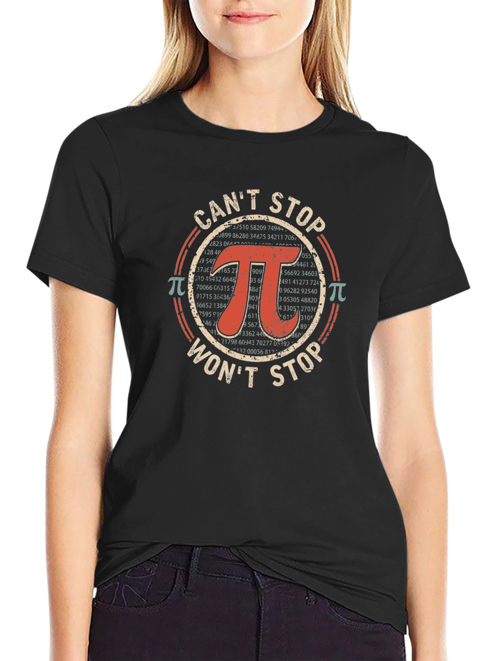 Cant Stop Wont Stop Pi T-Shirt