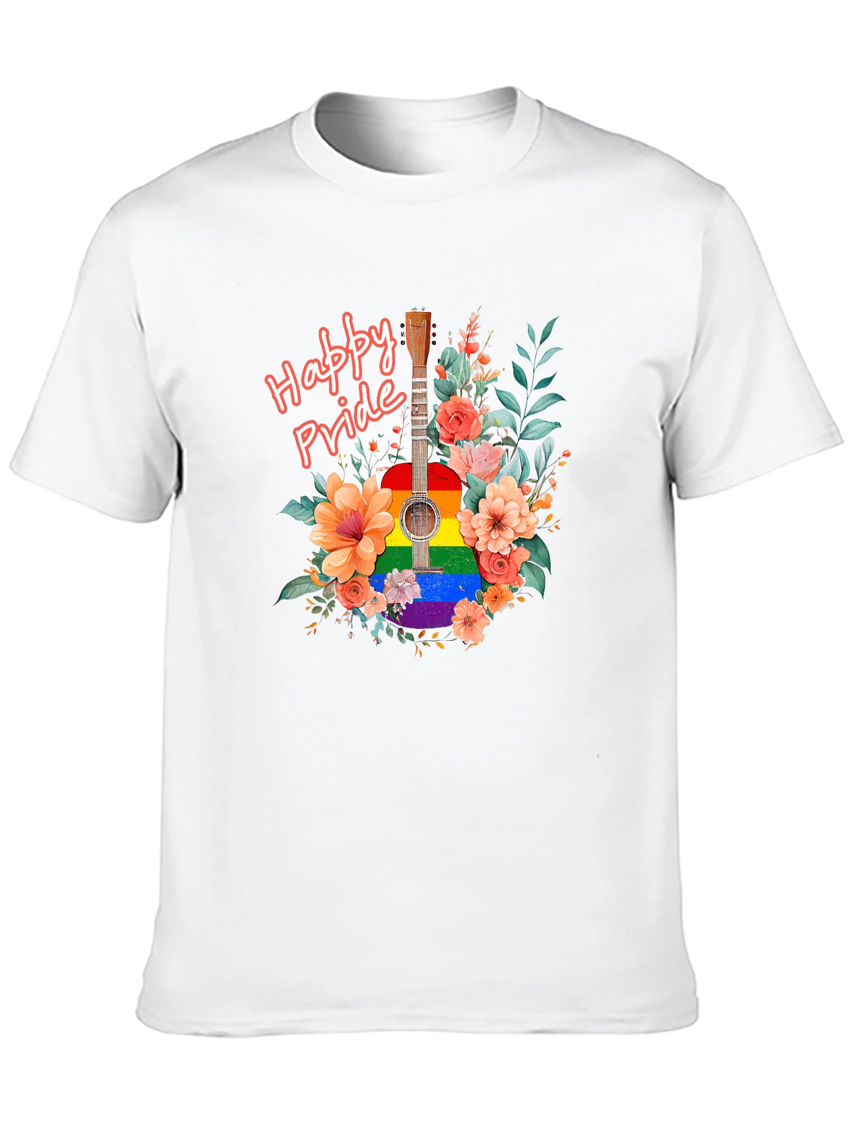 Happy Pride Guitar Graphic Tee