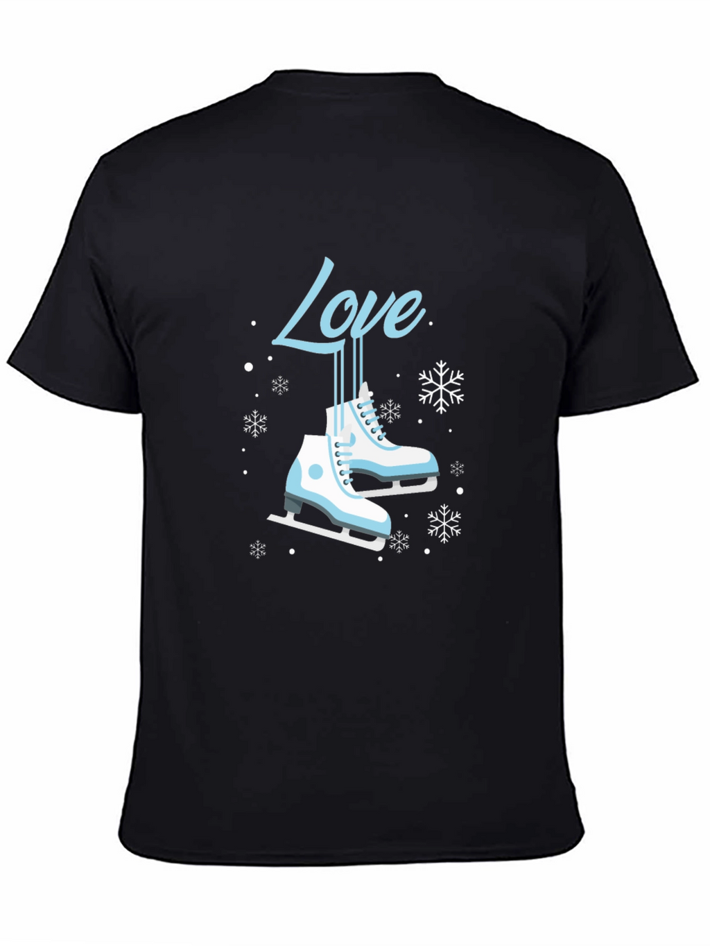 Love Ice Skating T-Shirt - Winter Sports Apparel