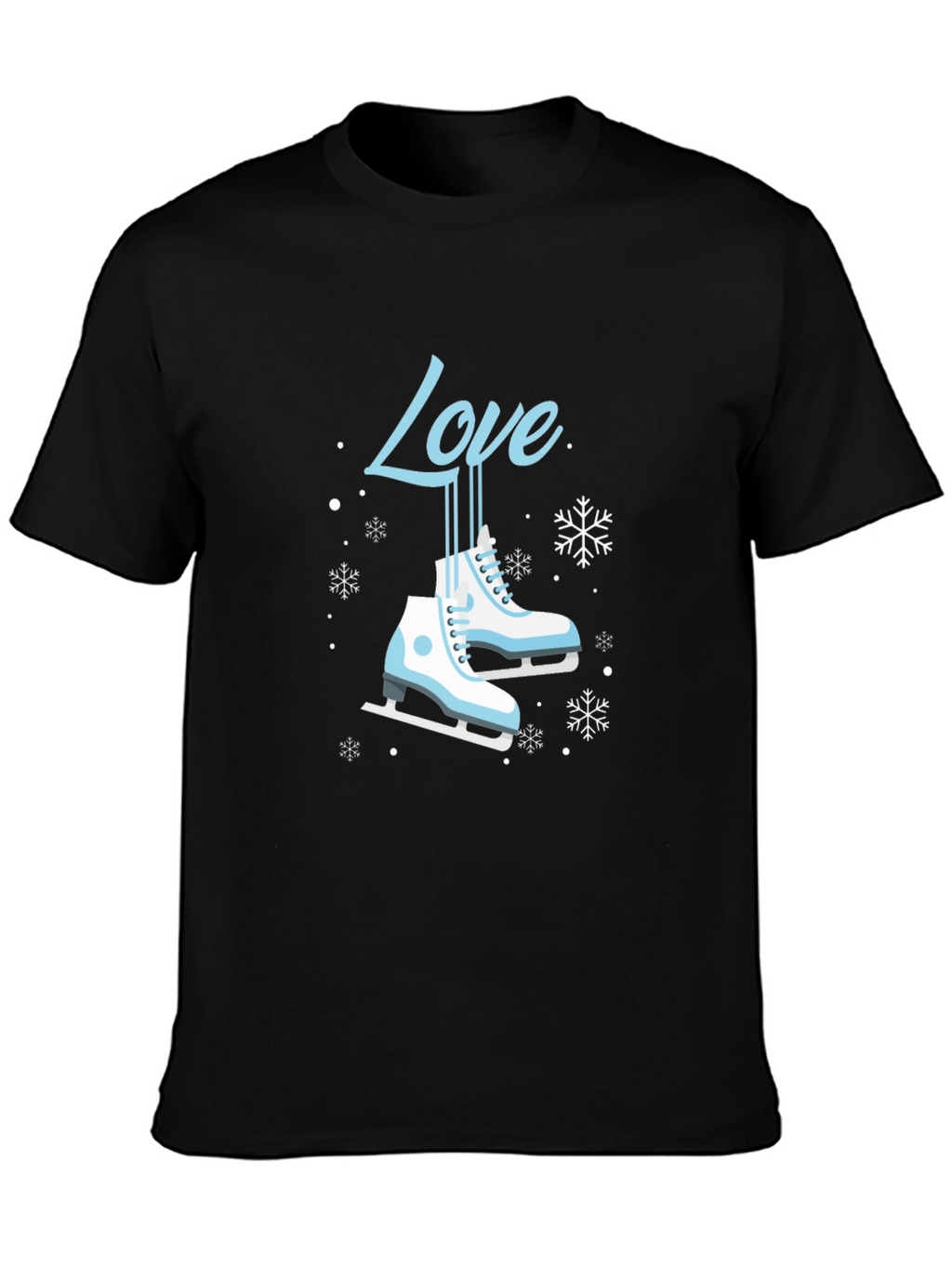 Love Ice Skating T-Shirt - Winter Sports Apparel