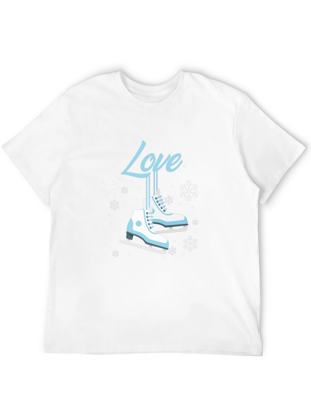Love Ice Skating T-Shirt - Winter Sports Apparel