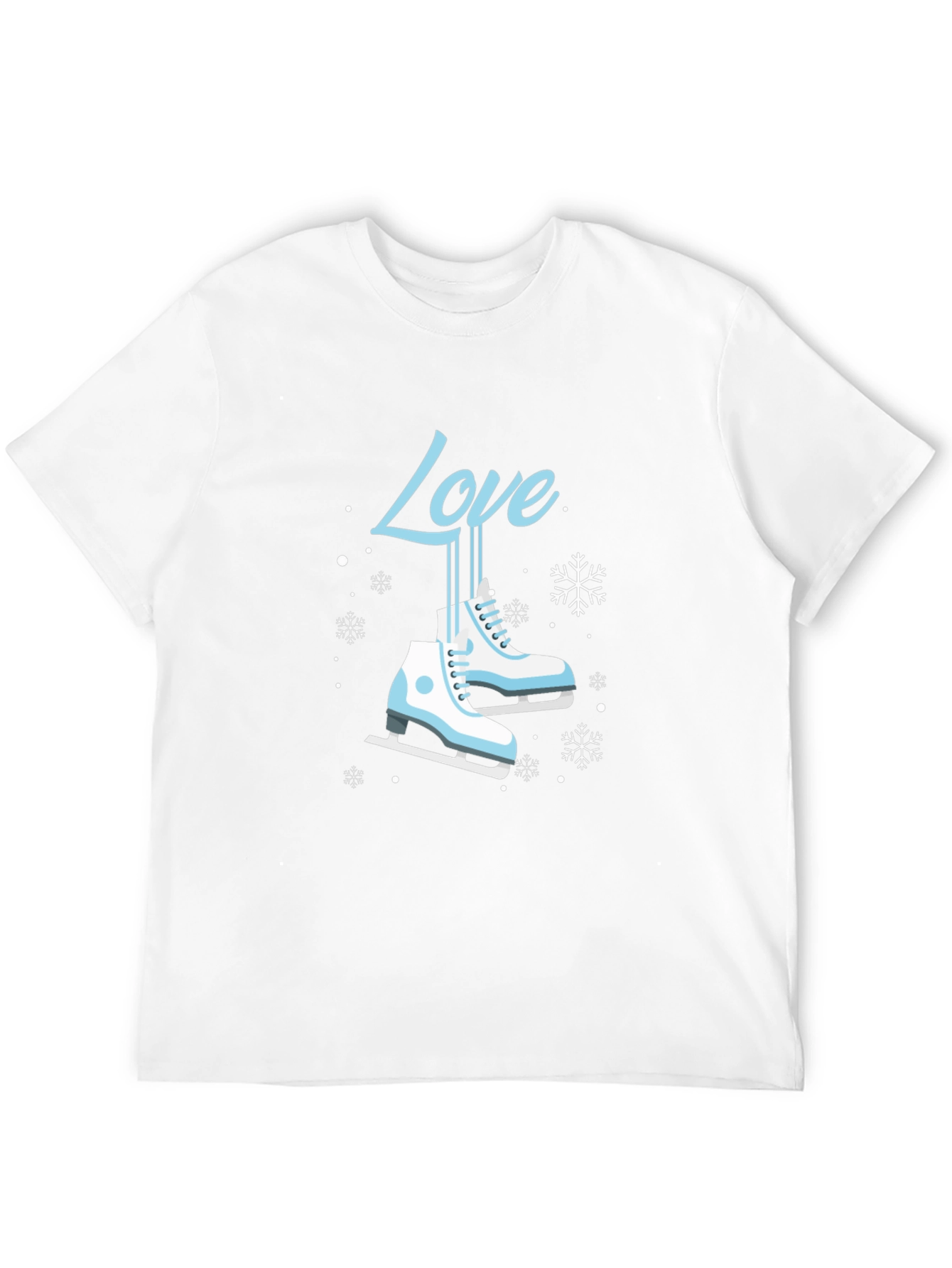 Love Ice Skating T-Shirt - Winter Sports Apparel