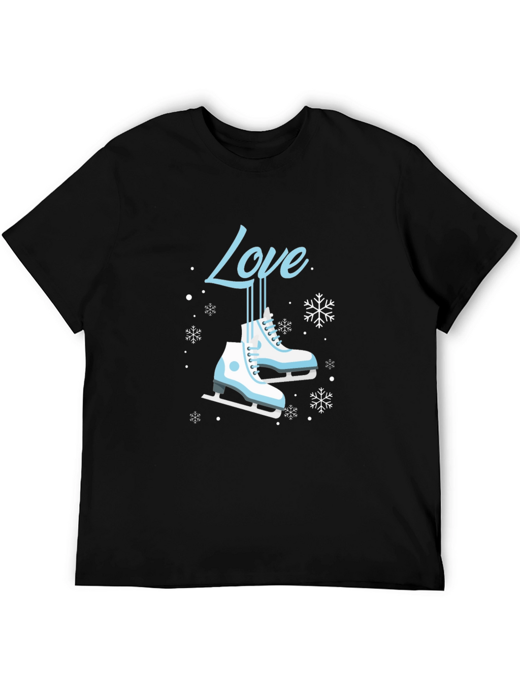 Love Ice Skating T-Shirt - Winter Sports Apparel