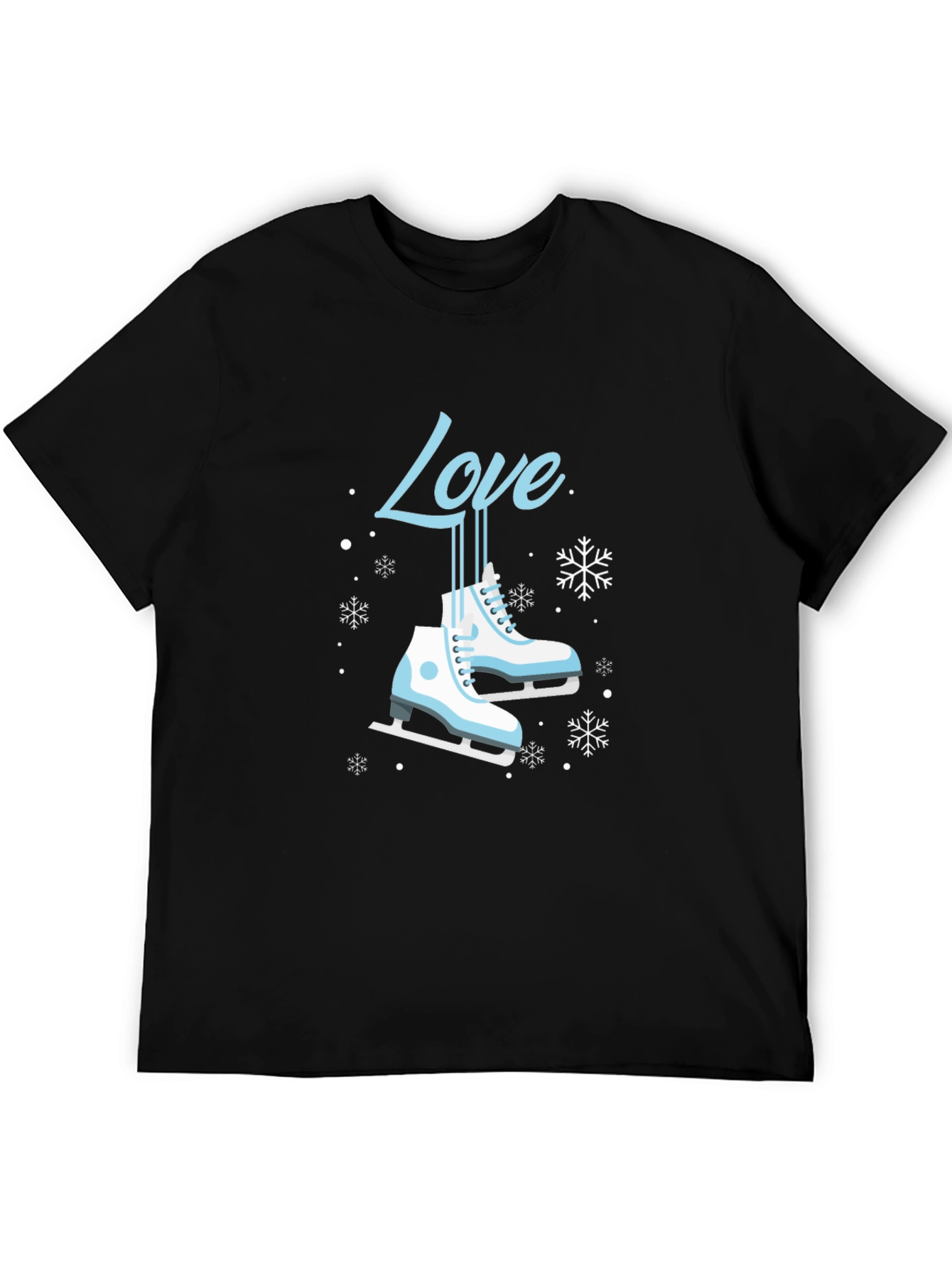 Love Ice Skating T-Shirt - Winter Sports Apparel