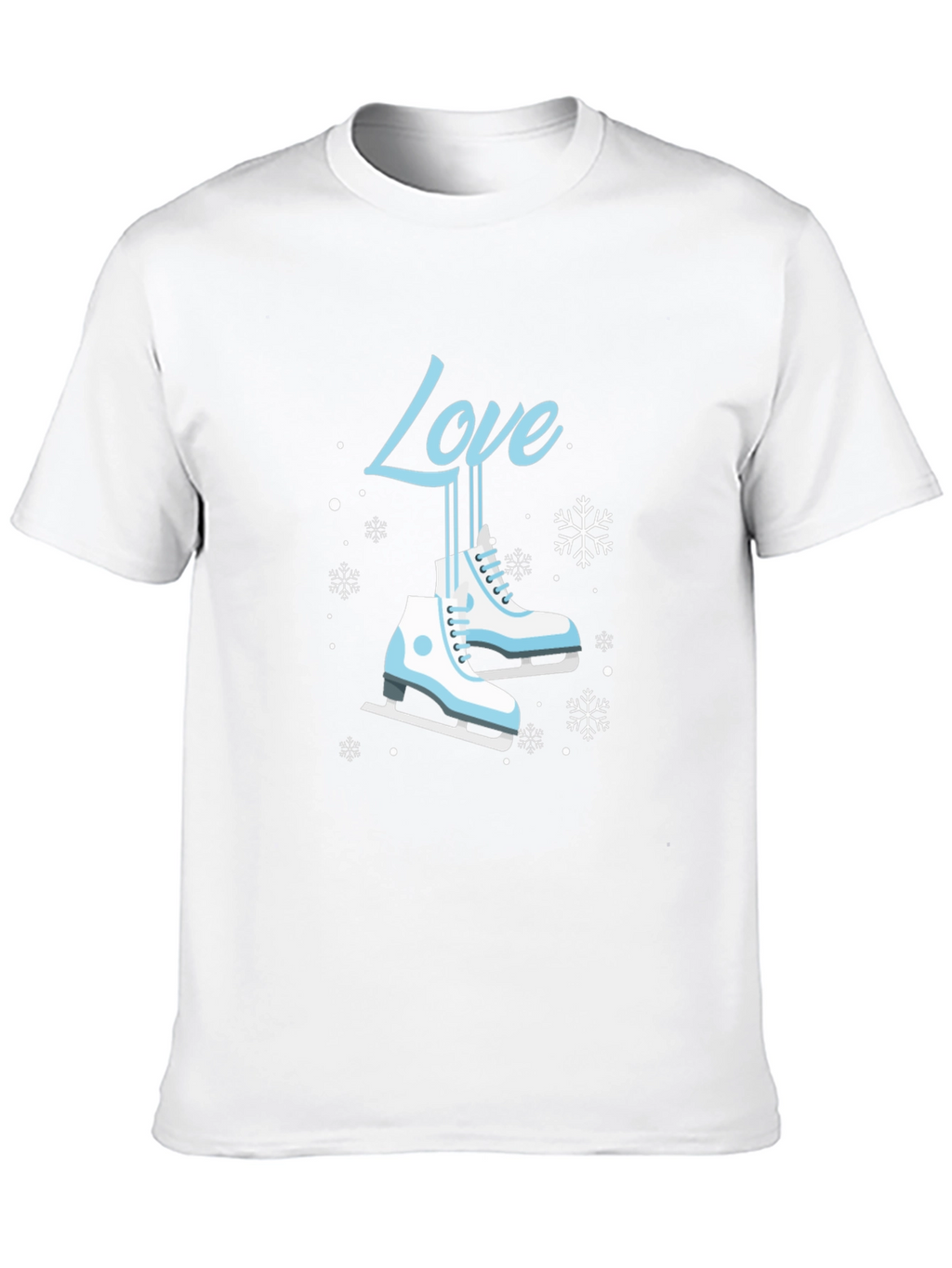 Love Ice Skating T-Shirt - Winter Sports Apparel