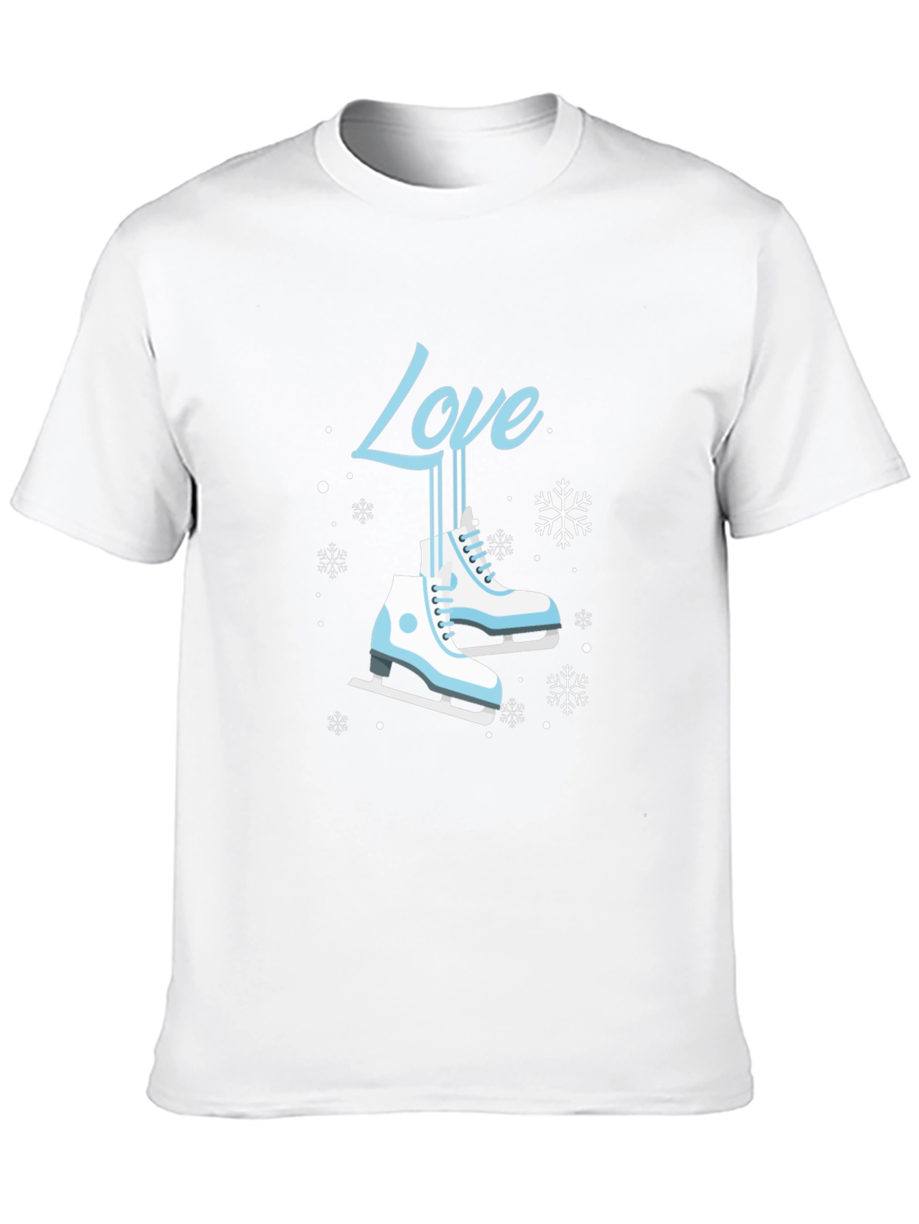 Love Ice Skating T-Shirt - Winter Sports Apparel