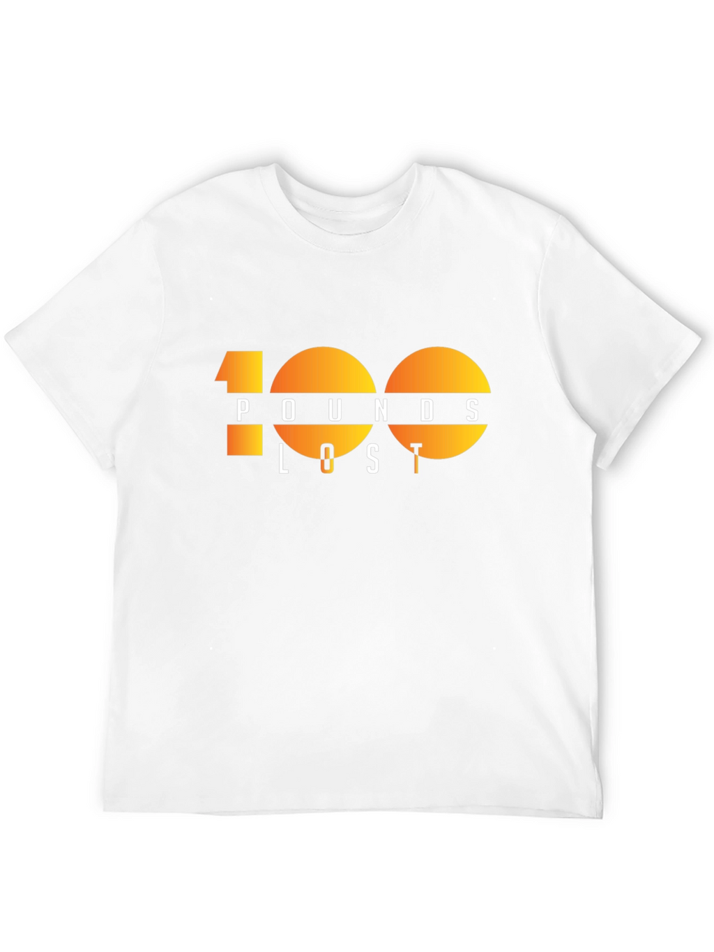 100 Pounds Lost Graphic Tee - Black