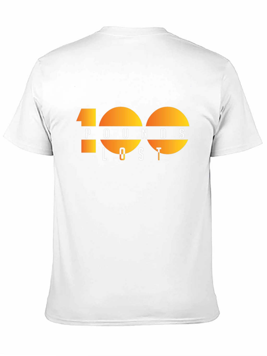 100 Pounds Lost Graphic Tee - Black