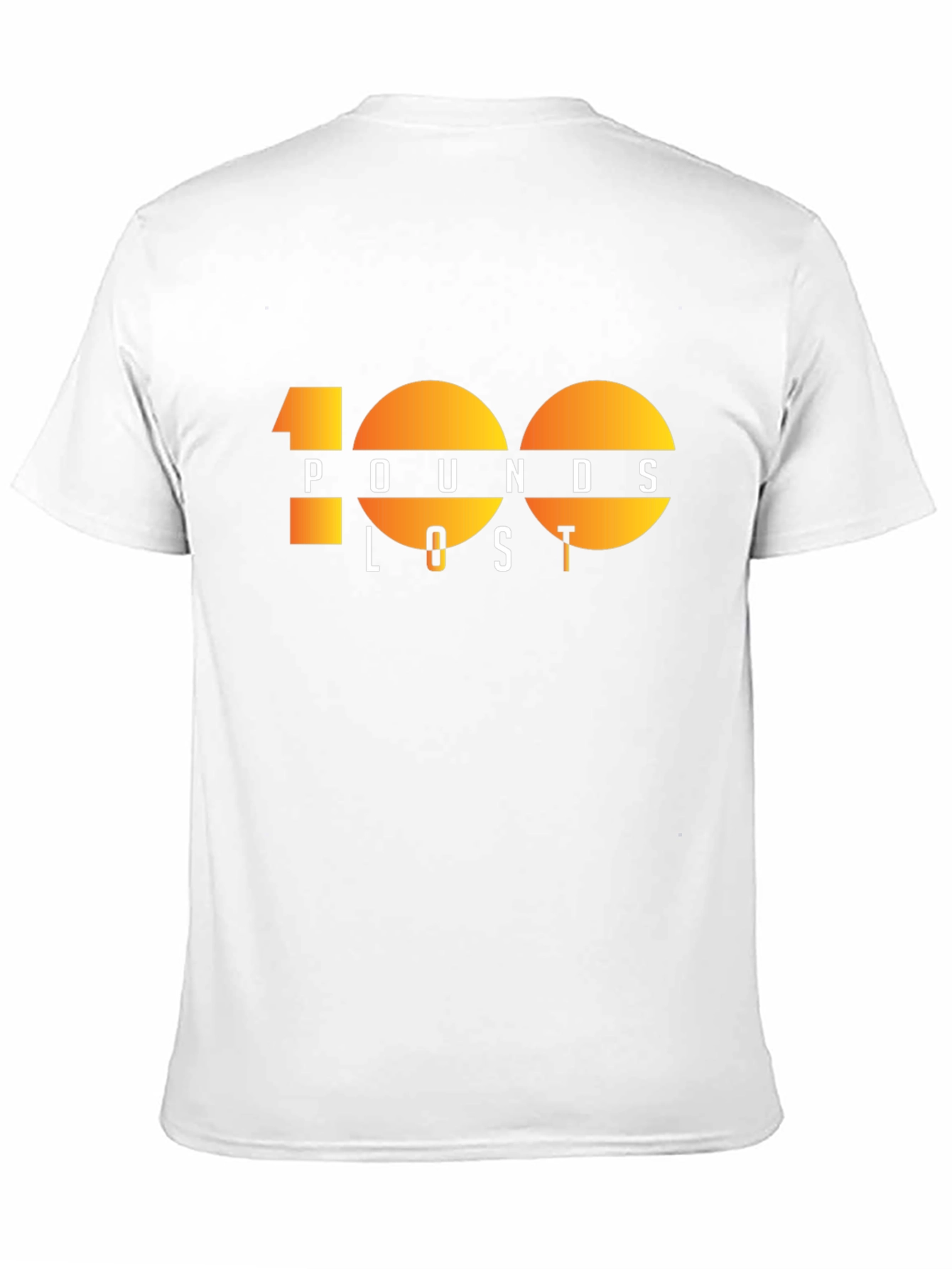 100 Pounds Lost Graphic Tee - Black
