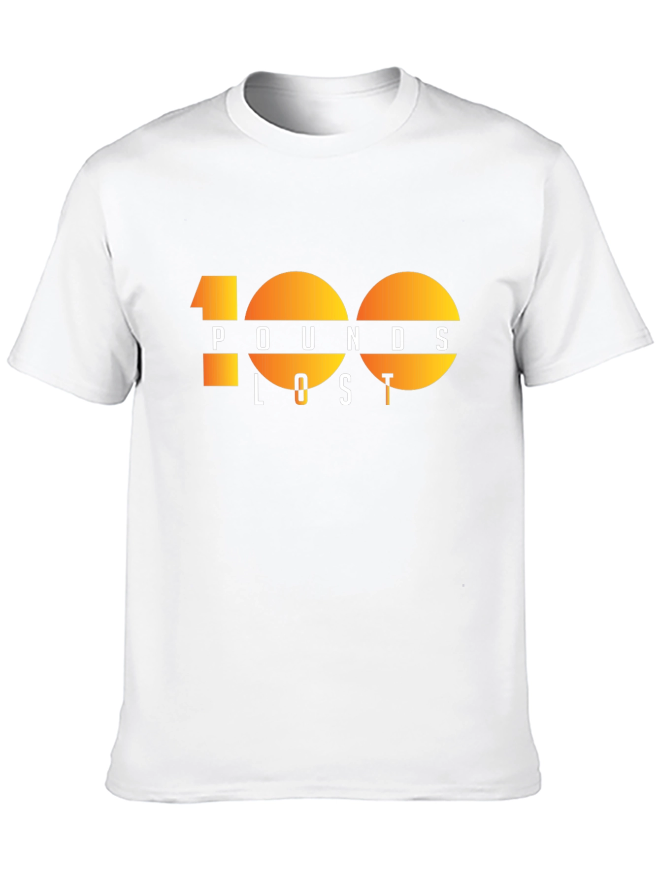 100 Pounds Lost Graphic Tee - Black