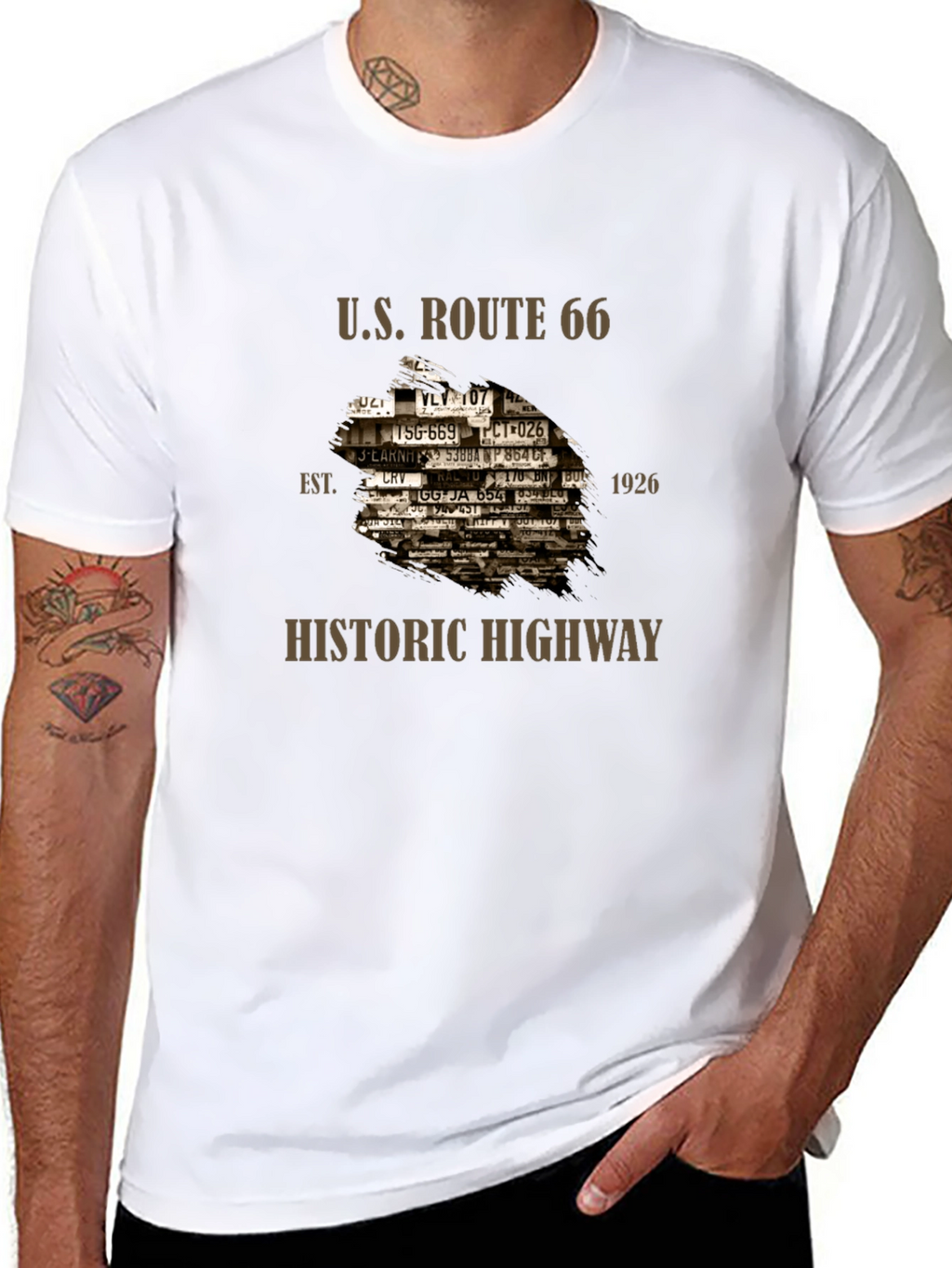 U.S. Route 66 Historic Highway T-Shirt