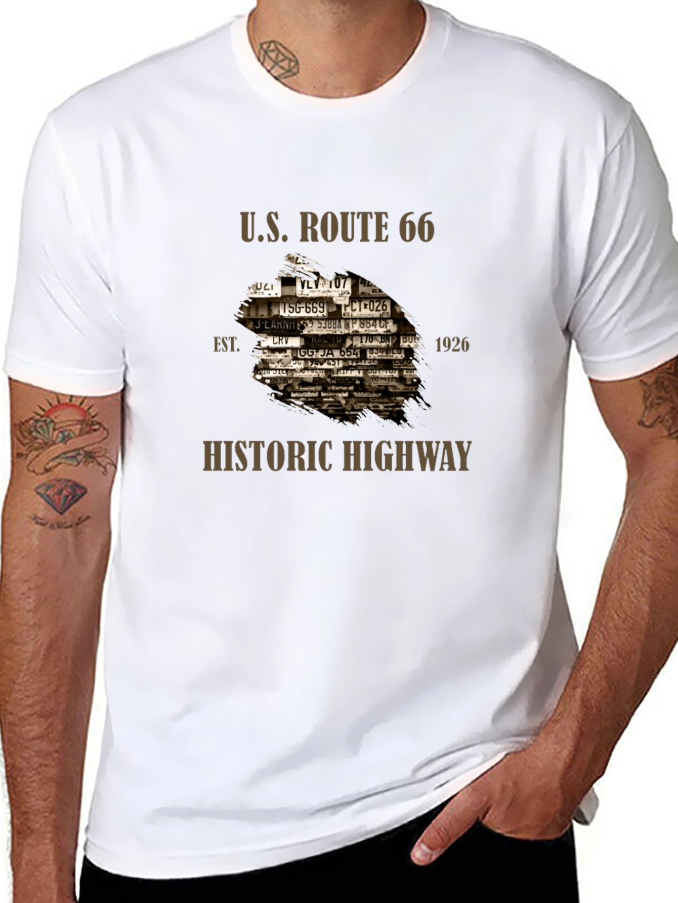 U.S. Route 66 Historic Highway T-Shirt