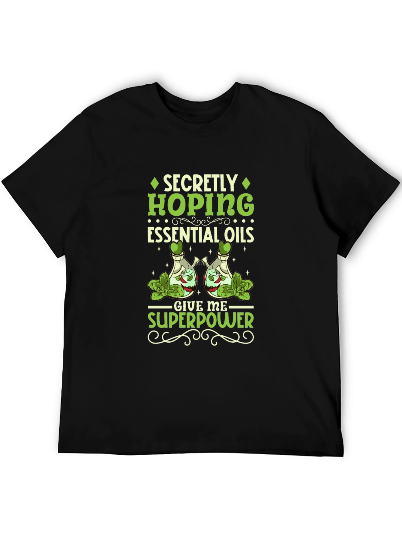 Essential Oils Superpower Graphic Tee