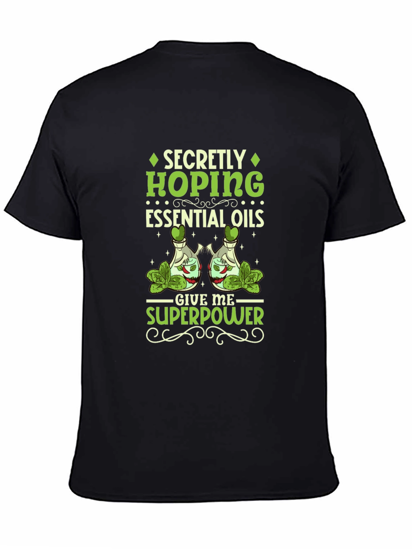 Essential Oils Superpower Graphic Tee