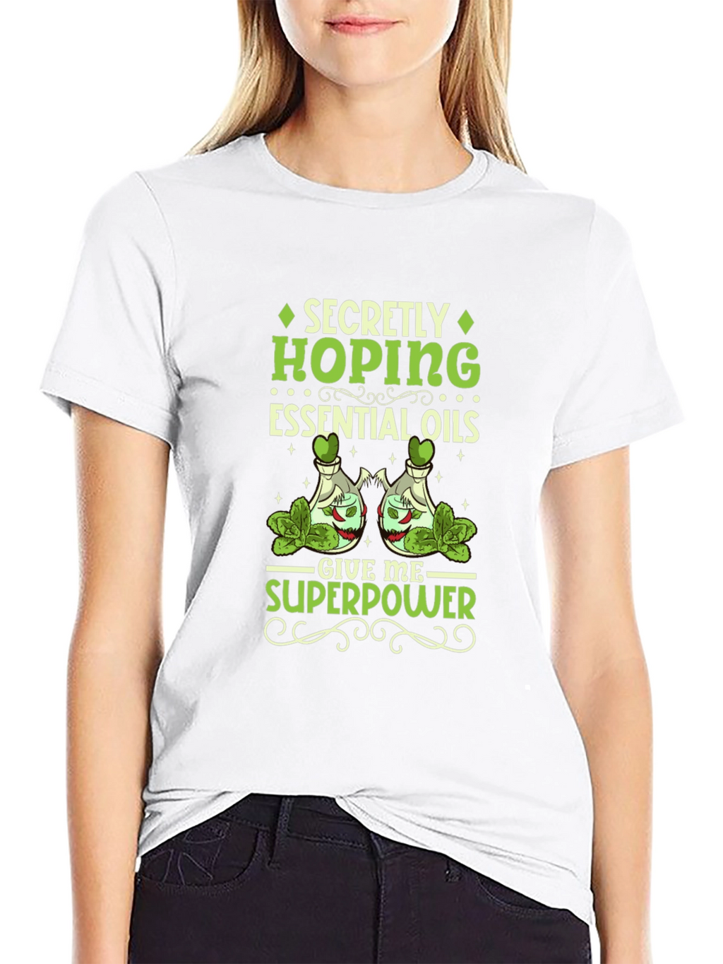Essential Oils Superpower Graphic Tee