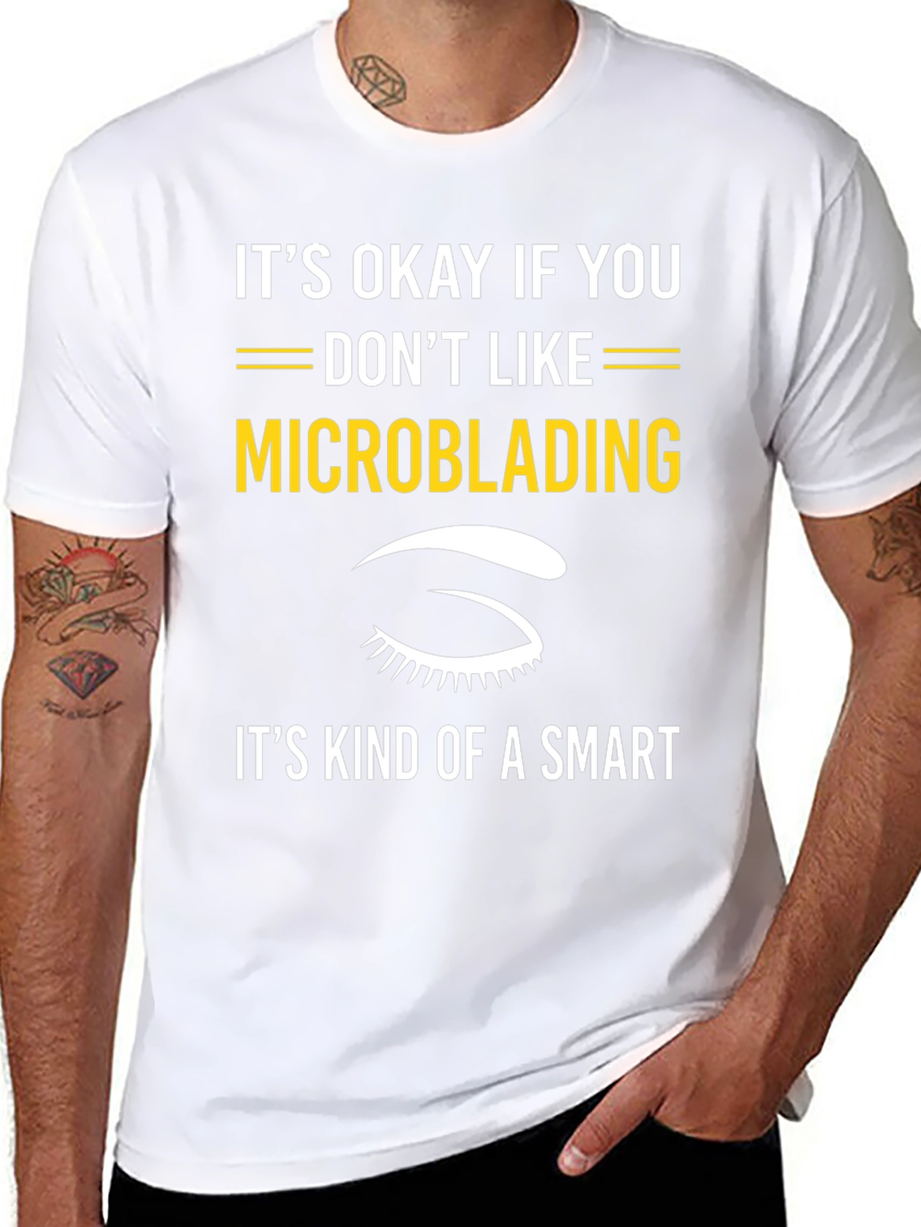 Funny Microblading T-Shirt - Smart Choice Tee