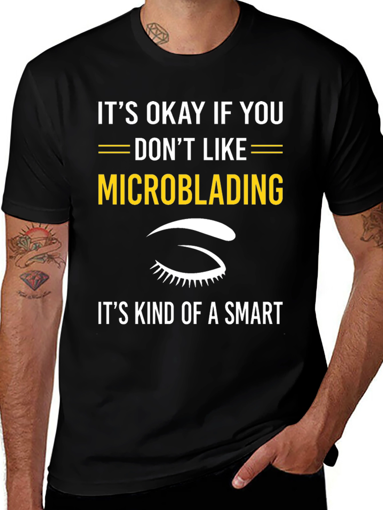 Funny Microblading T-Shirt - Smart Choice Tee