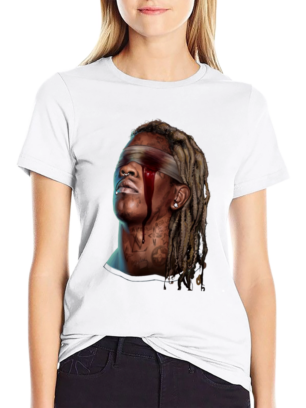 Young Thug Blinded Graphic T-Shirt