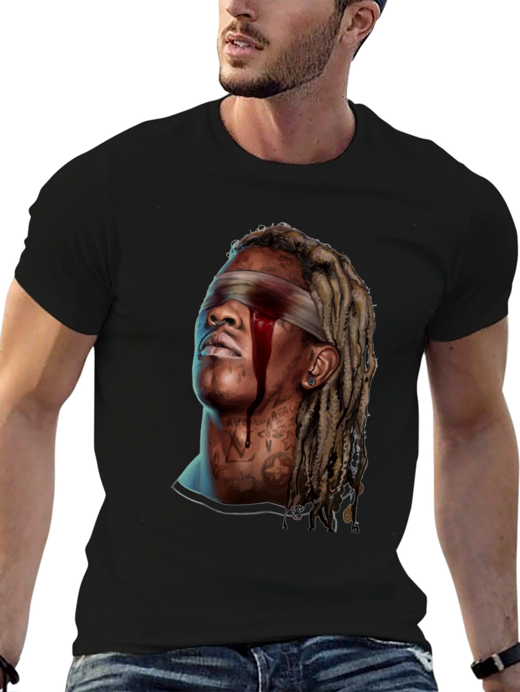 Young Thug Blinded Graphic T-Shirt