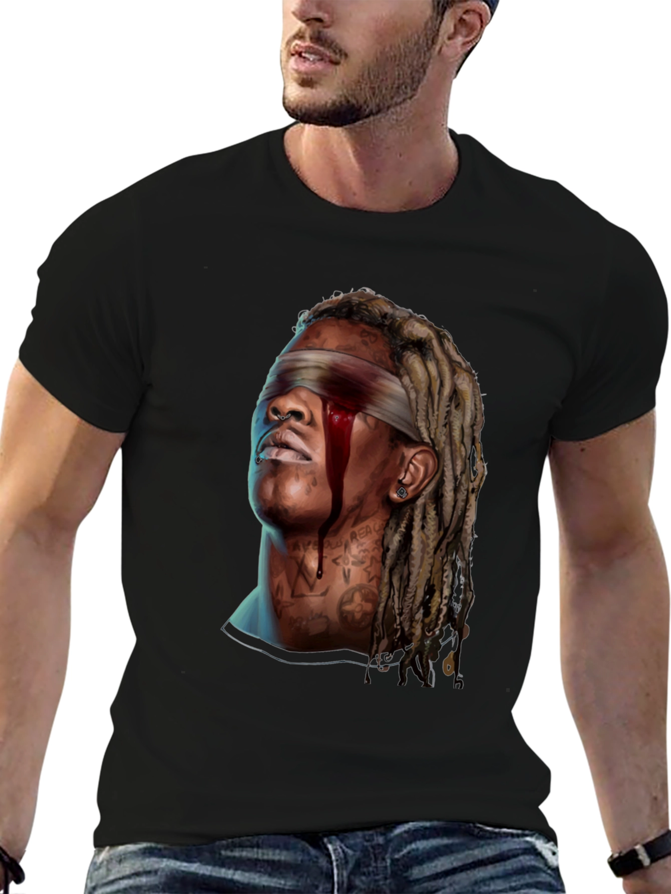 Young Thug Blinded Graphic T-Shirt