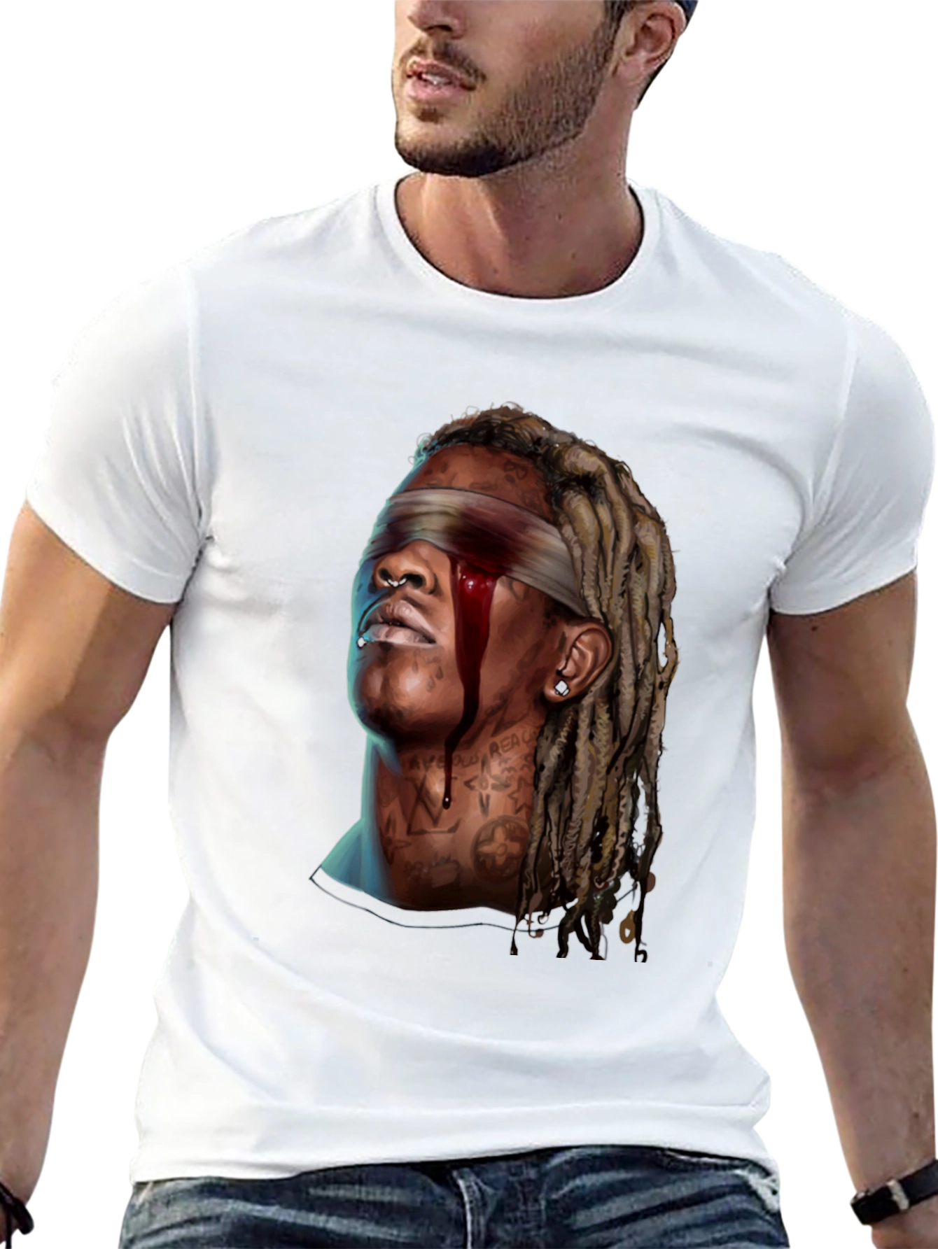 Young Thug Blinded Graphic T-Shirt