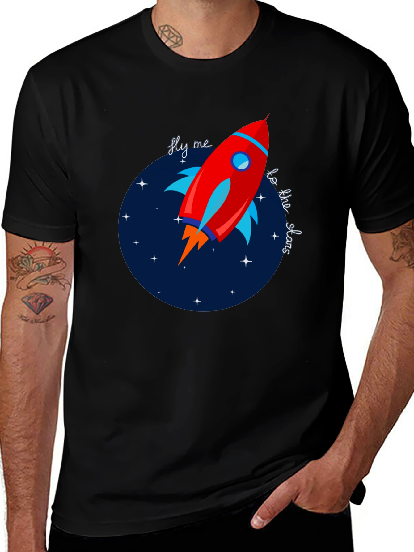 Fly Me To The Stars Graphic Tee