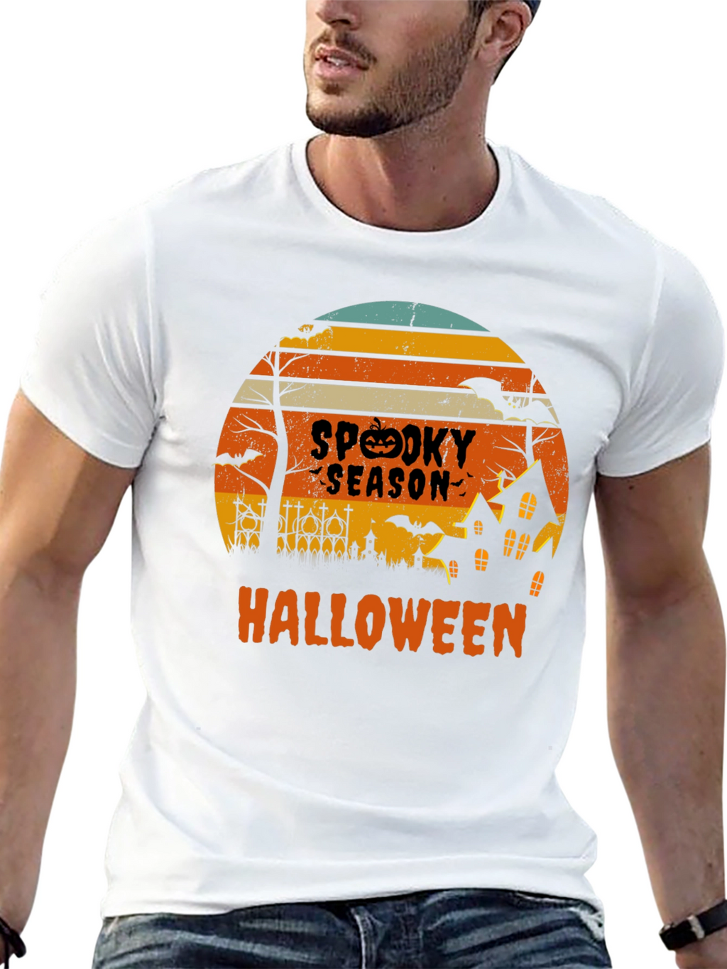 Spooky Season Halloween Graphic Tee