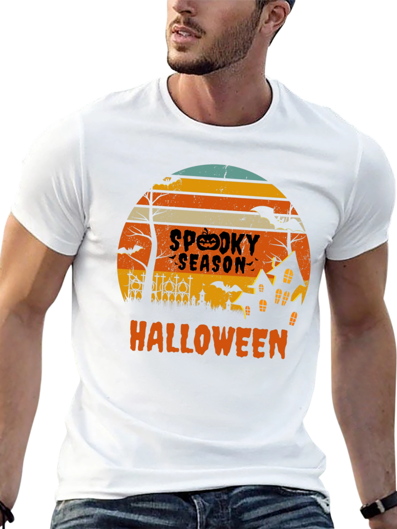 Spooky Season Halloween Graphic Tee