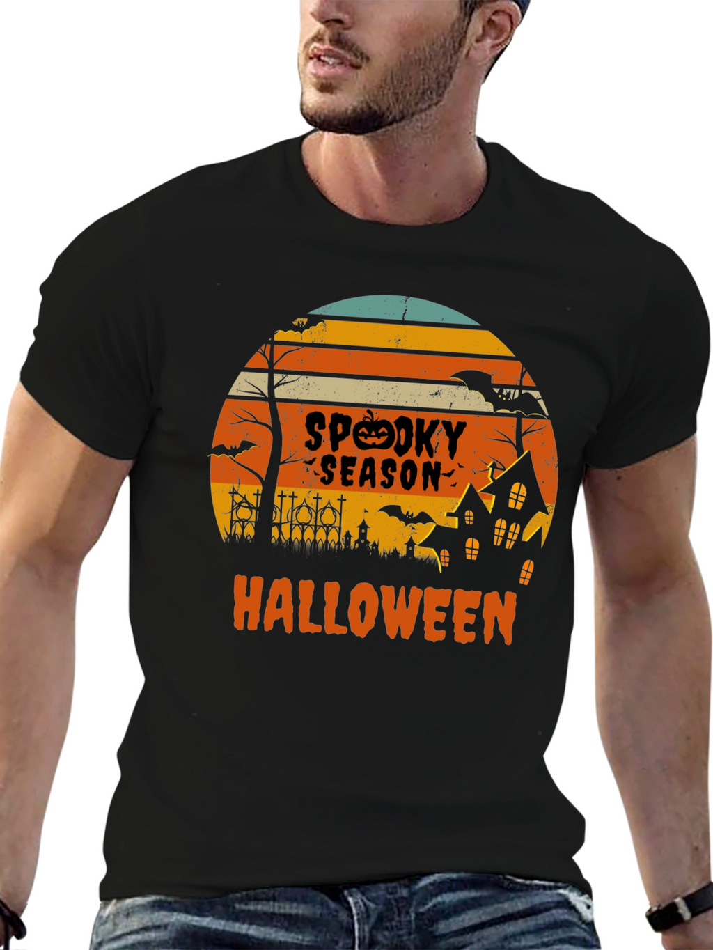 Spooky Season Halloween Graphic Tee